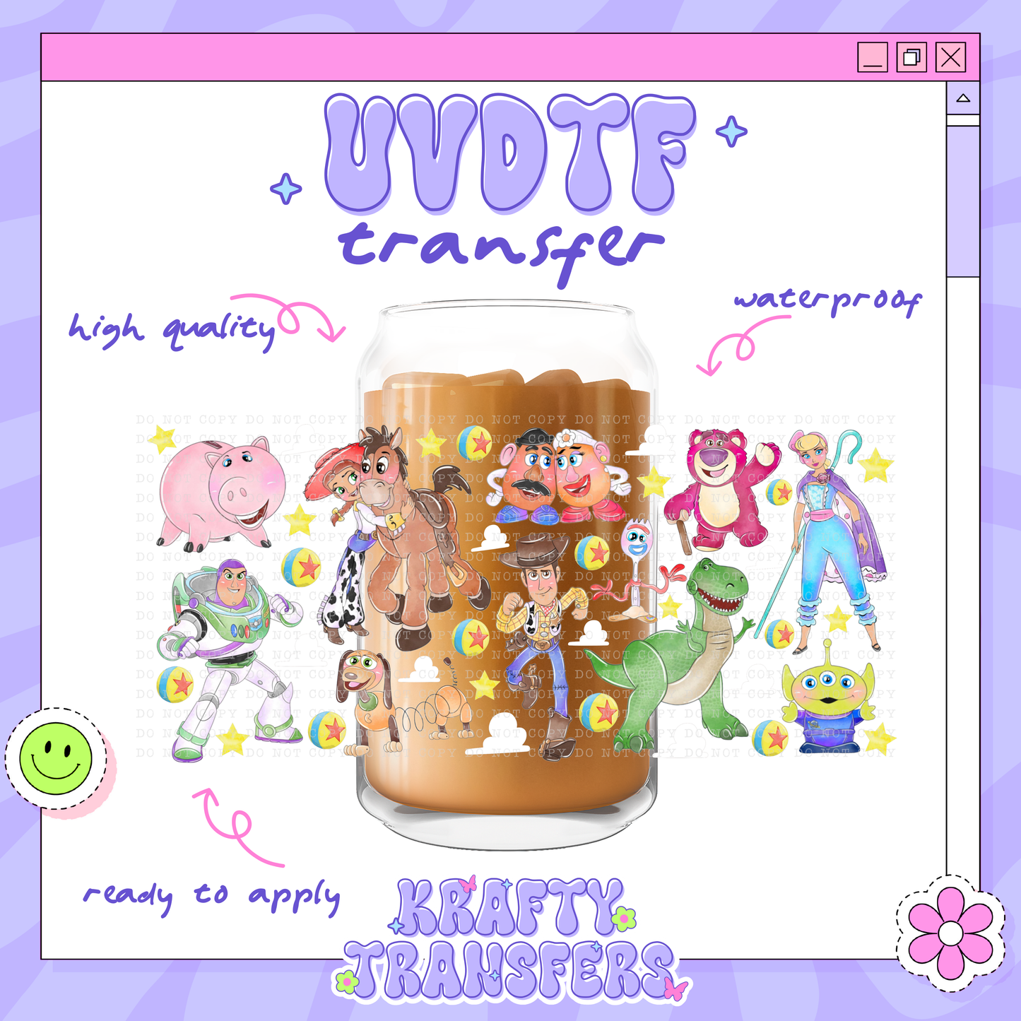 Dis Toys - 16oz Glass Wrap