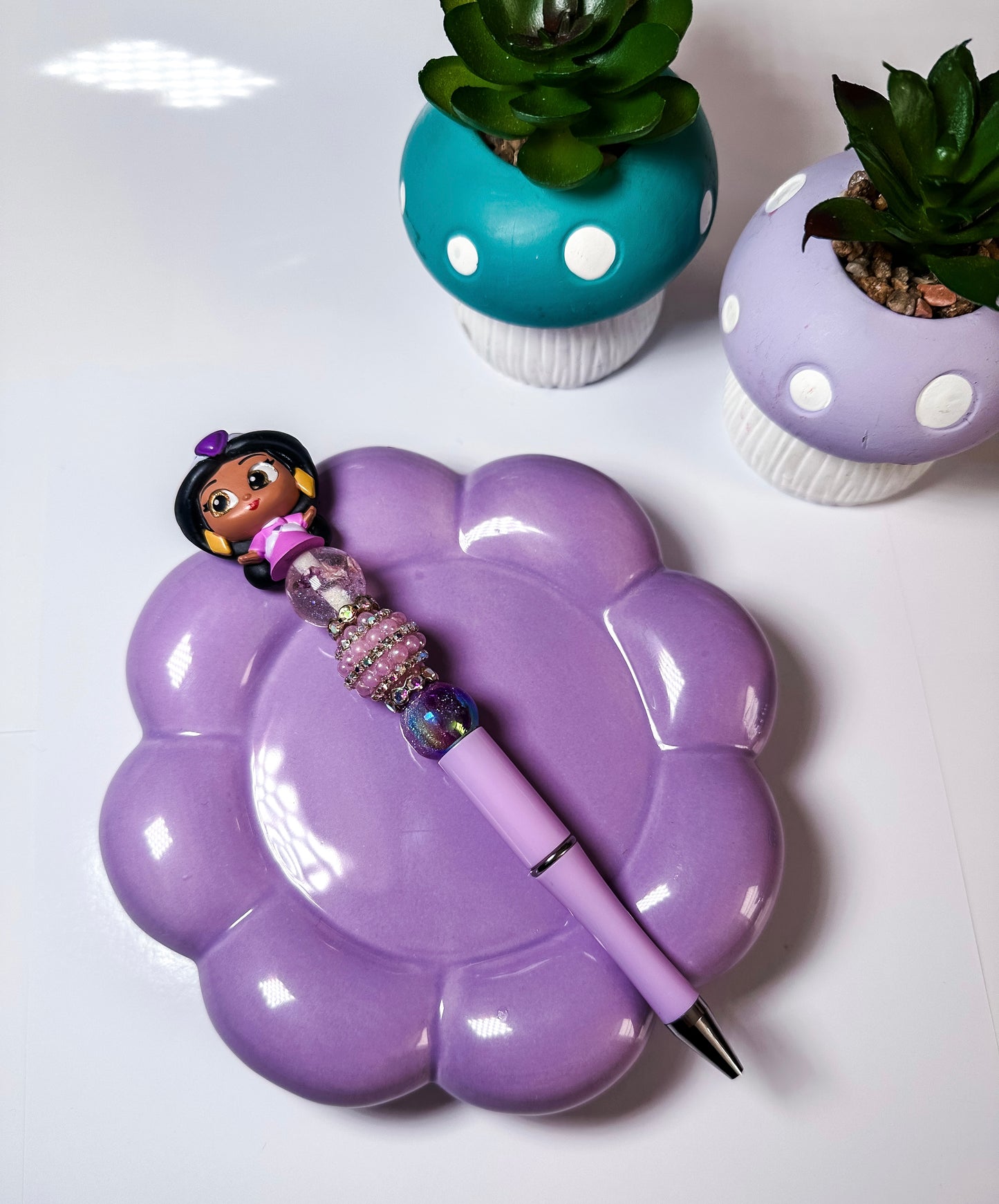 Jas Beaded Pen - Premade