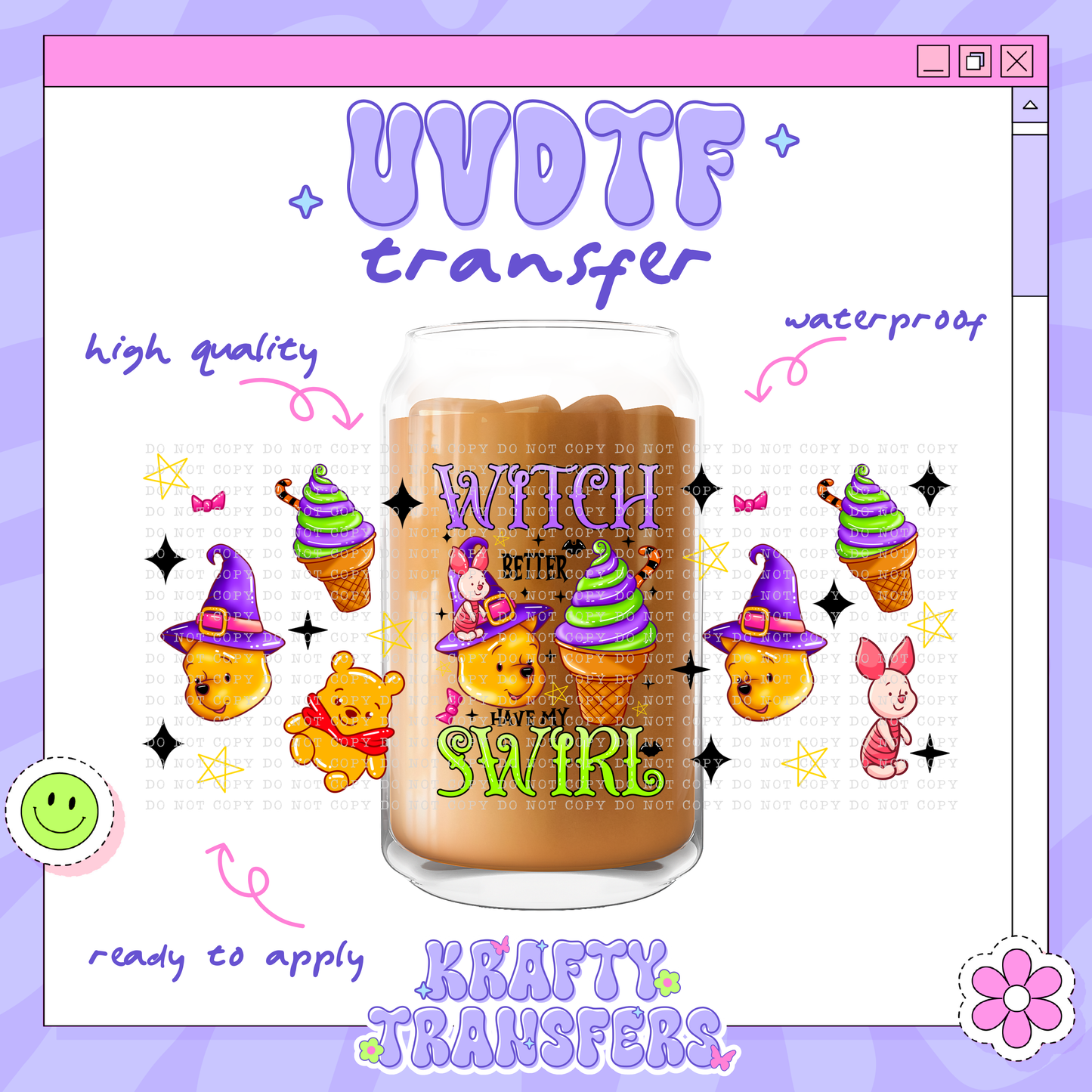 Witch Bear | #23 | 16oz UVDTF Wrap