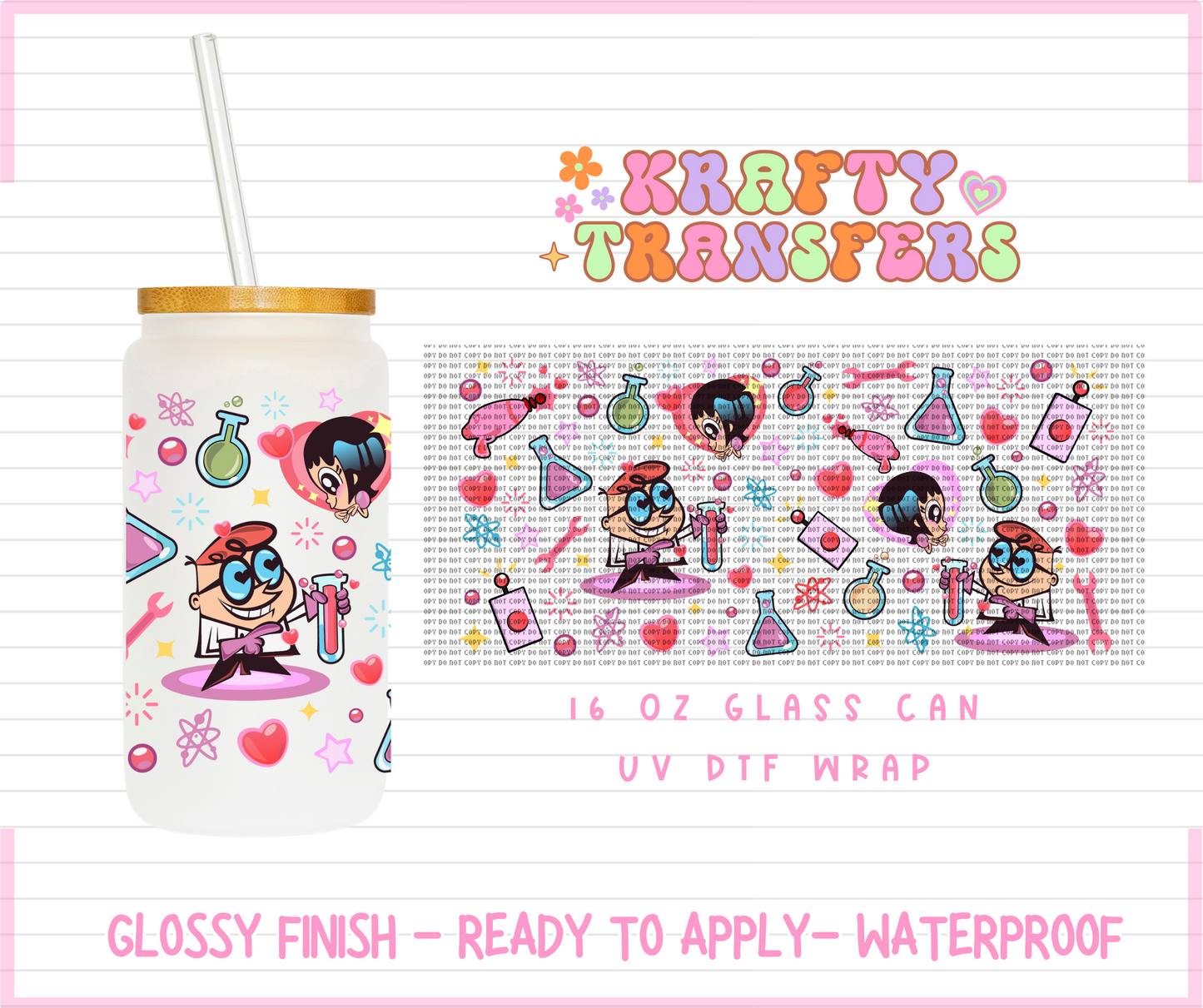 Dex Love - 16 Oz UV DTF Wrap