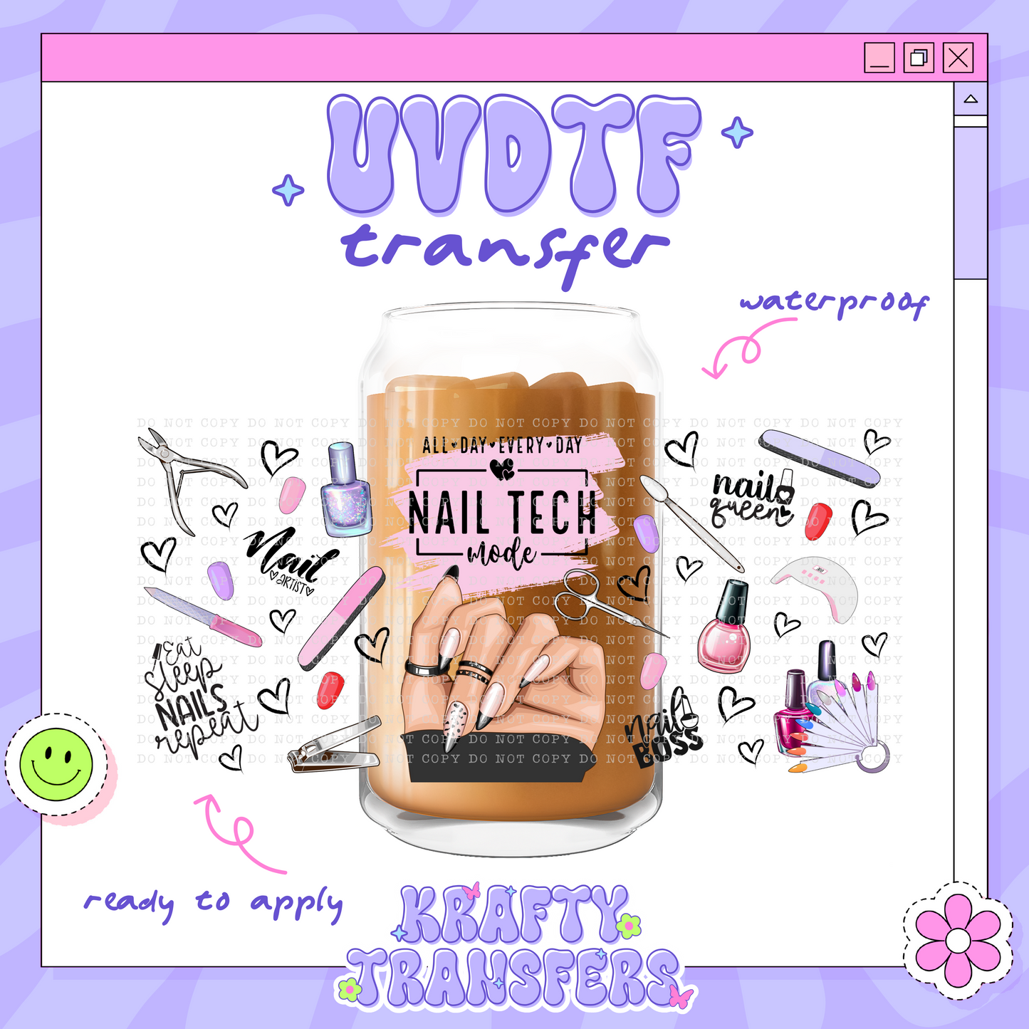 Nail Tech - 16oz Glass Wrap