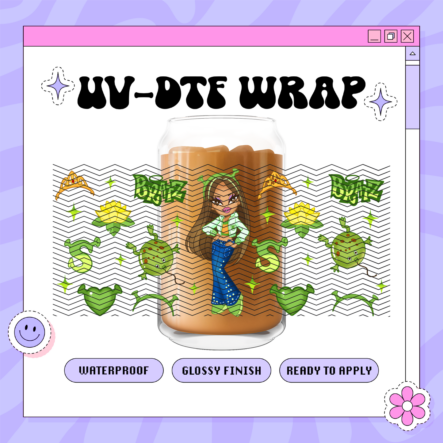 Dollz Ogre Exclusive - 16oz Glass Wrap