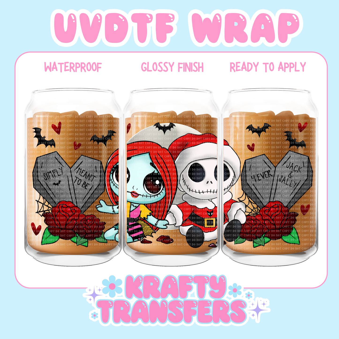 NBC Lovers - 16 oz UV DTF WRAP