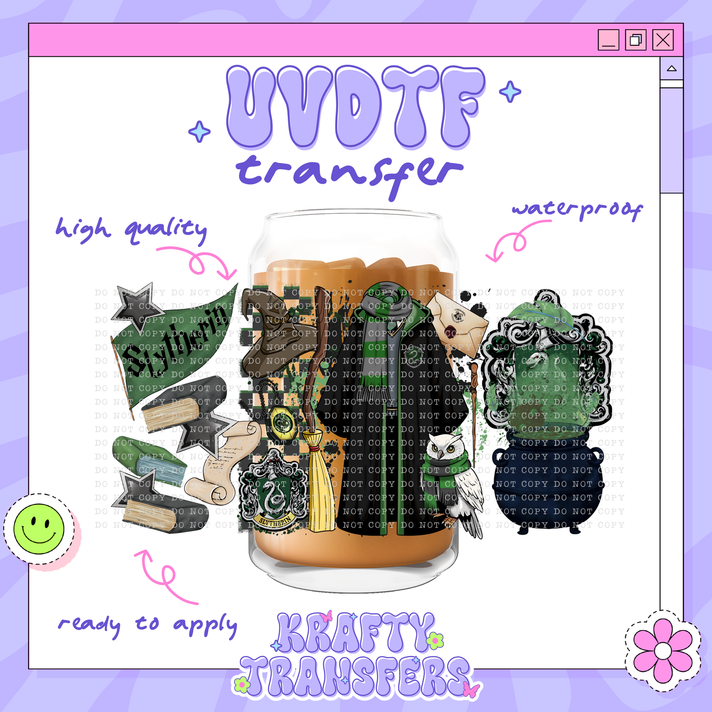 Green Wizards | #49 | 16oz UVDTF Wrap