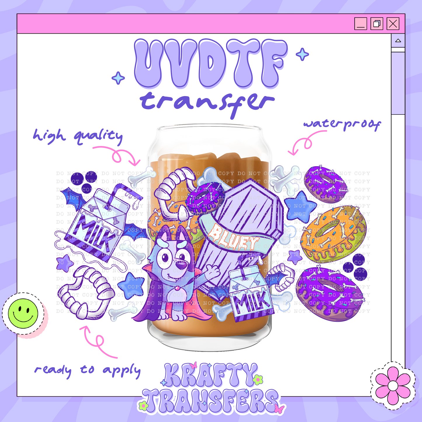 Spooky Dog | #23 | 16oz UVDTF Wrap