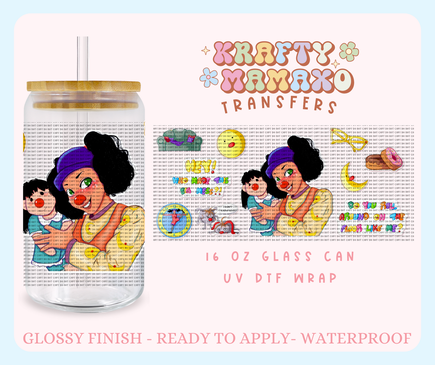 Comfy Couch EXCLUSIVE - 16 Oz UV DTF Wrap