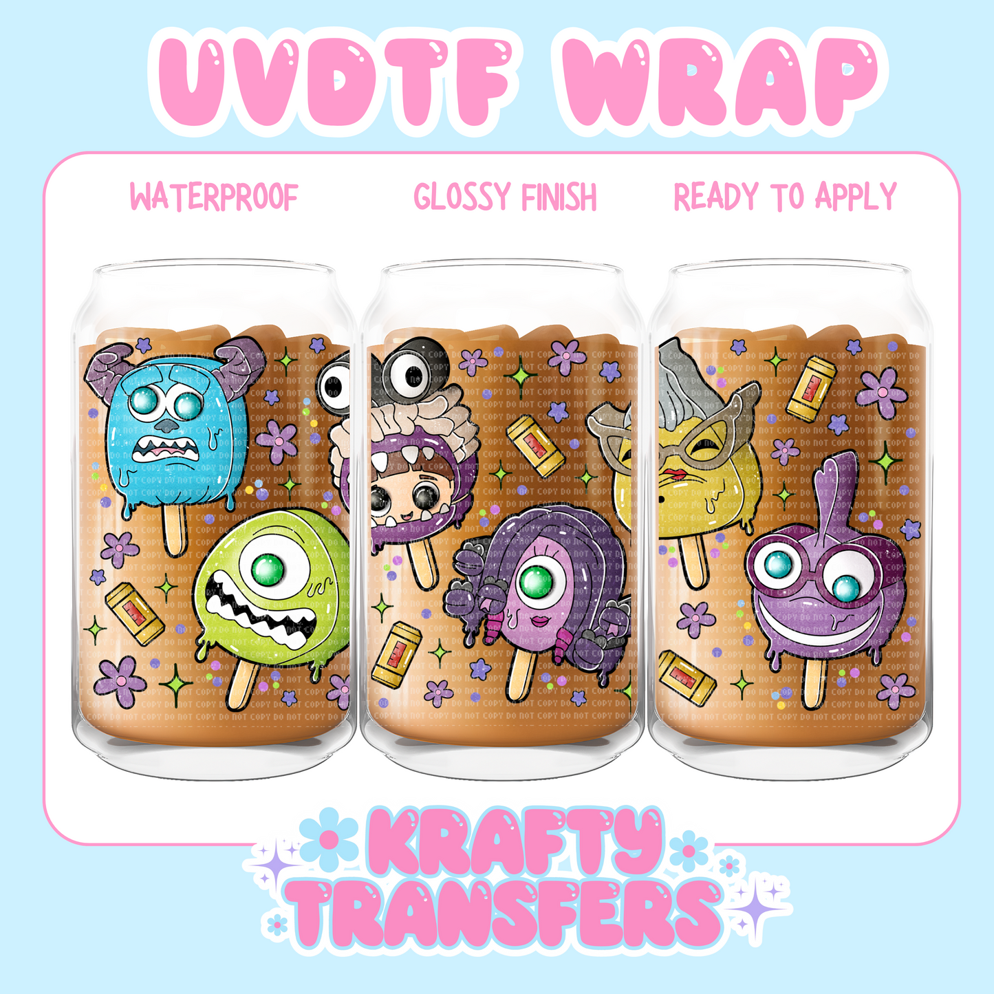 Inc Popsicles
- 16 oz UV DTF WRAP