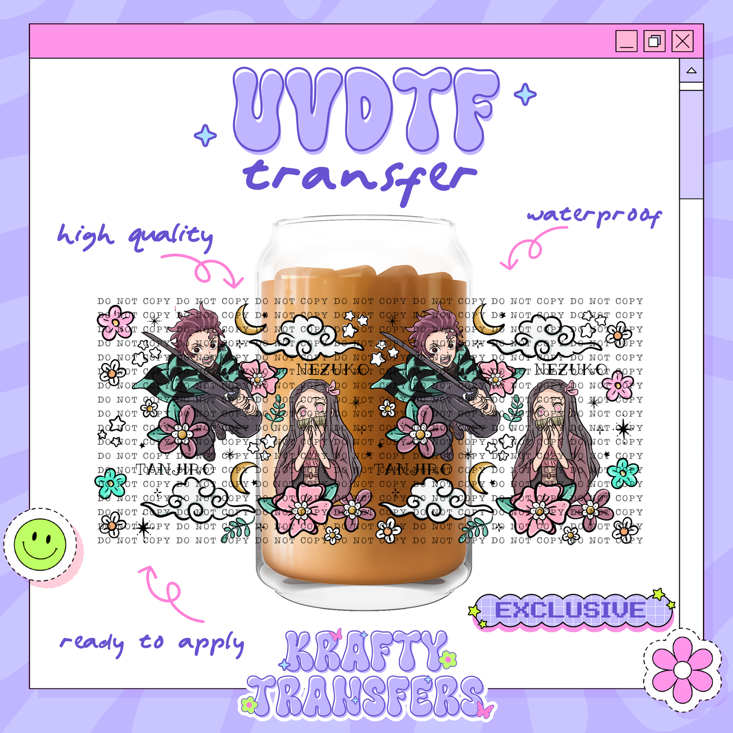 N+T Floral Exclusive | #76 | 16oz UVDTF Wrap