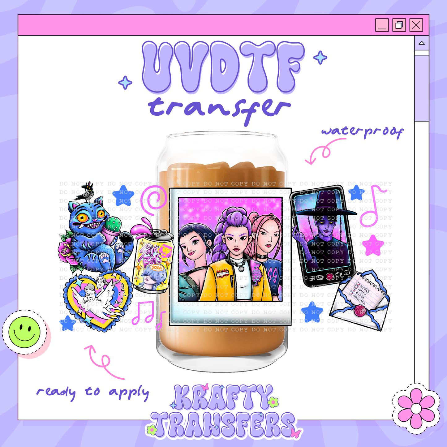 Kpop Girls - 16oz Glass Wrap