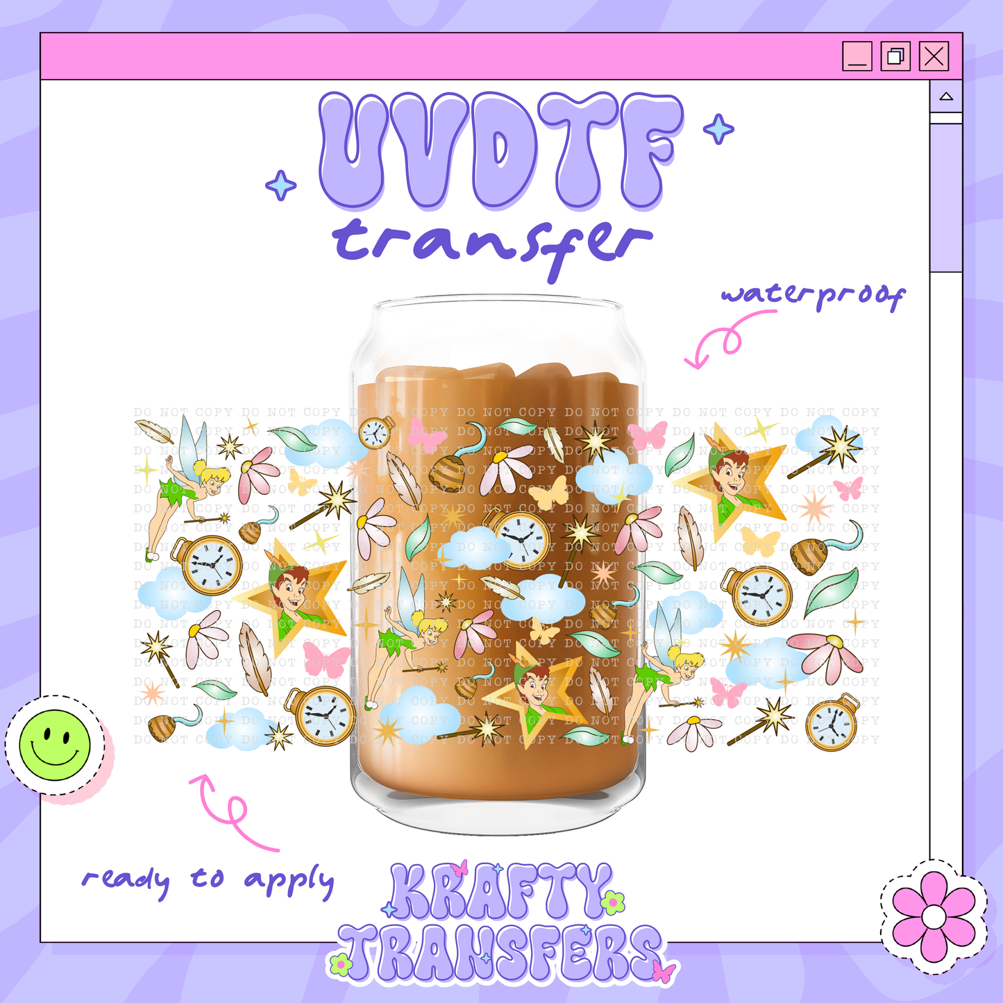 Dis Peter - 16oz Glass Wrap