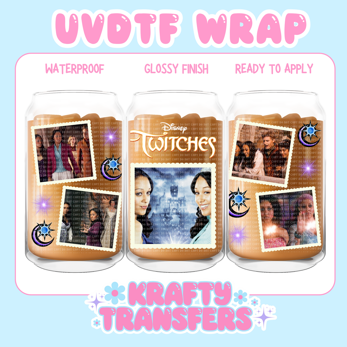 Two Witches Exclusive - 16 oz UV DTF WRAP