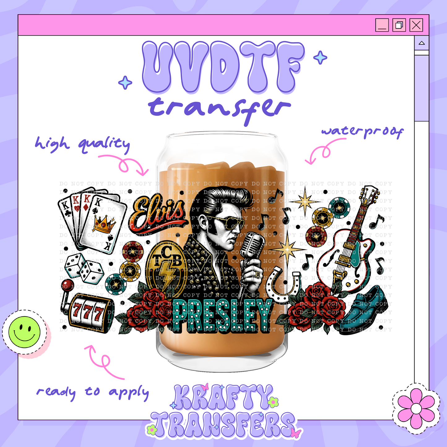 Elvis | #11 | 16oz UVDTF Wrap