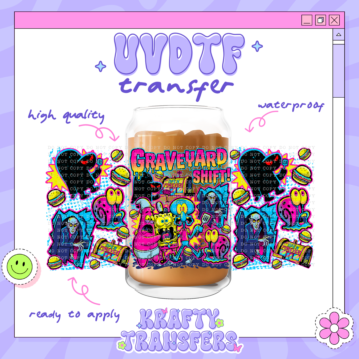 Graveyard Shift | #23 | 16oz UVDTF Wrap