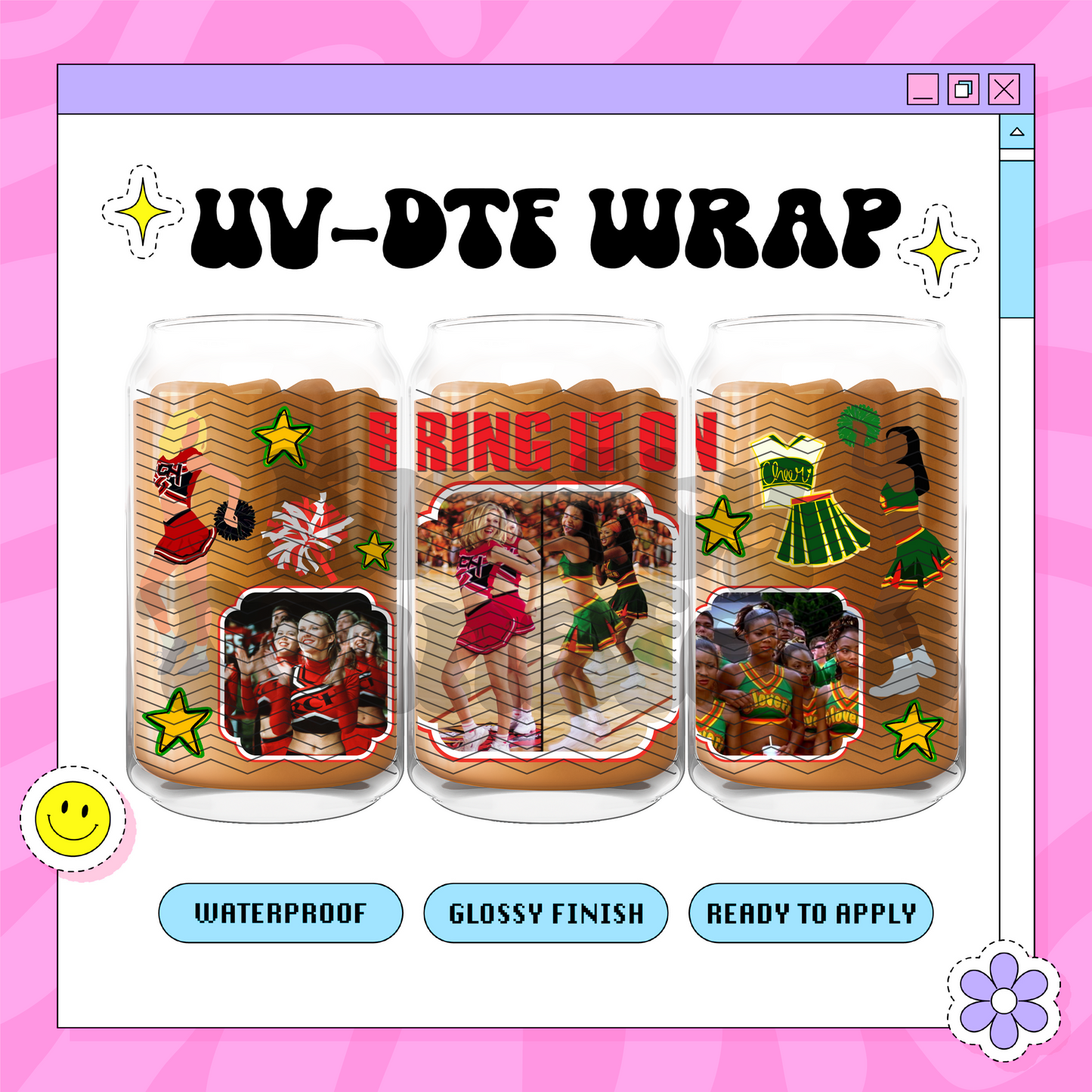 Bring it On Movie Exclusive - 16oz Glass Wrap