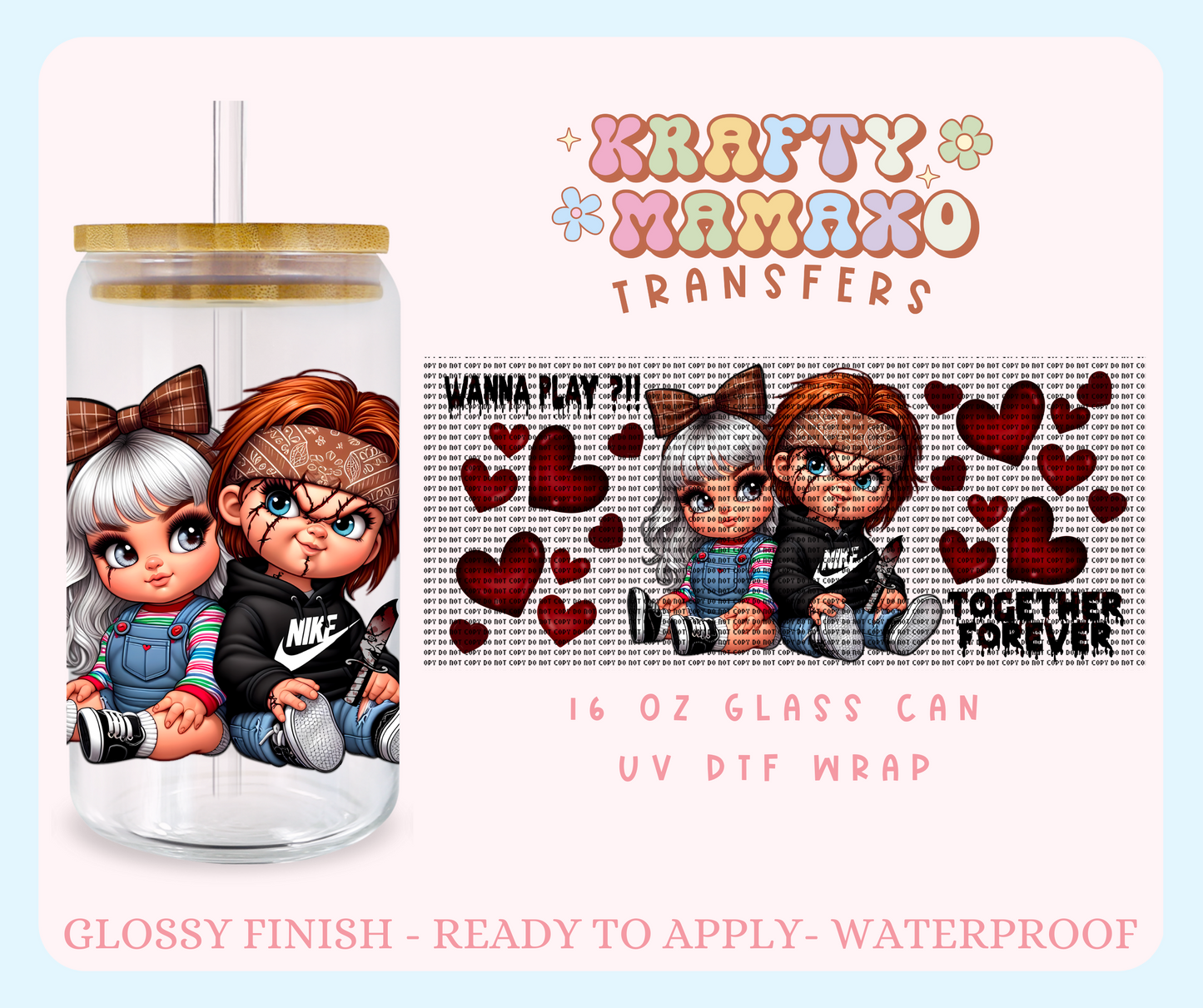 C&T Love - 16 Oz UV DTF Wrap