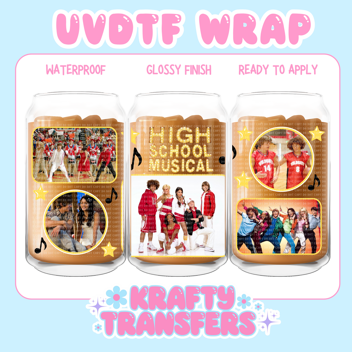 HSM Exclusive - 16 oz UV DTF WRAP