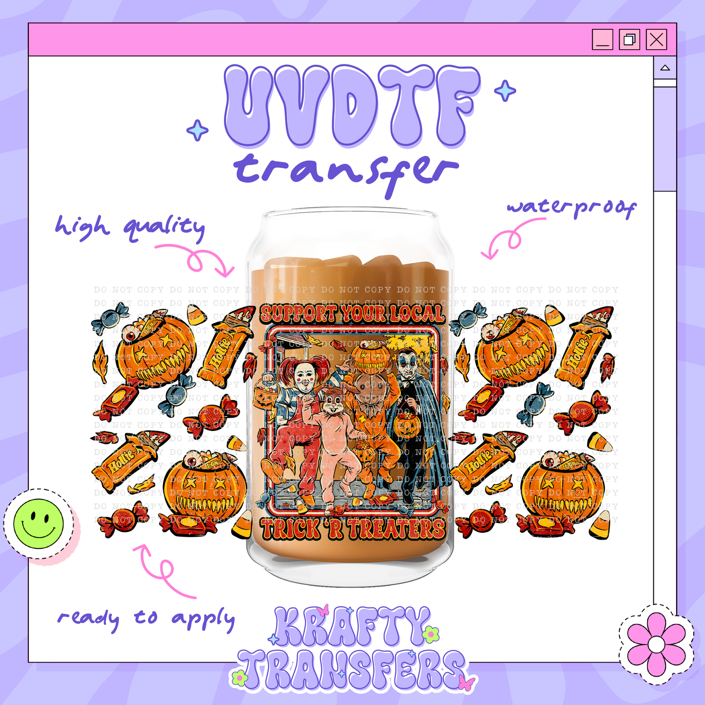 Trick o Treaters | #23 | 16oz UVDTF Wrap