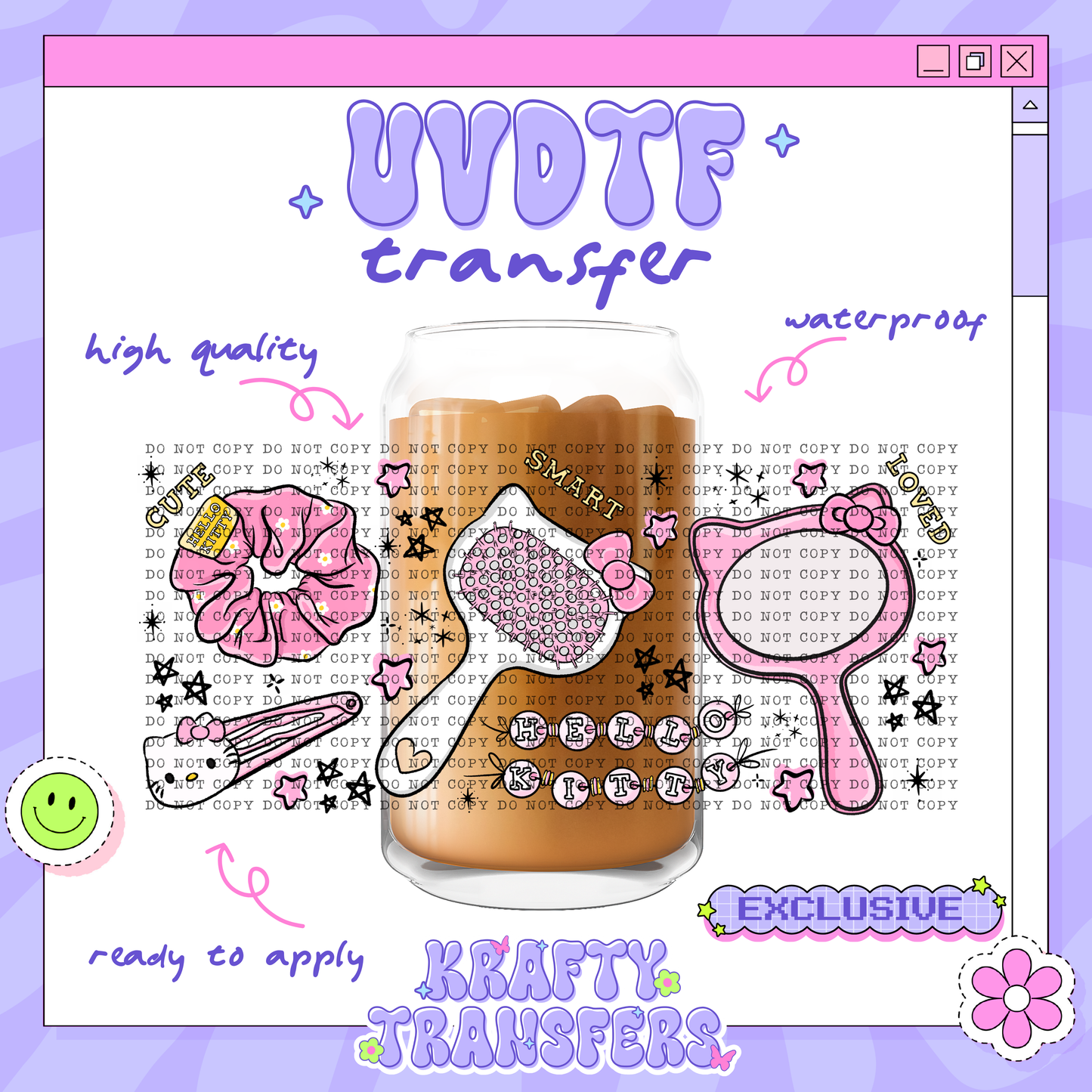 Girly HK Exclusive | #10 | 16oz UVDTF Wrap