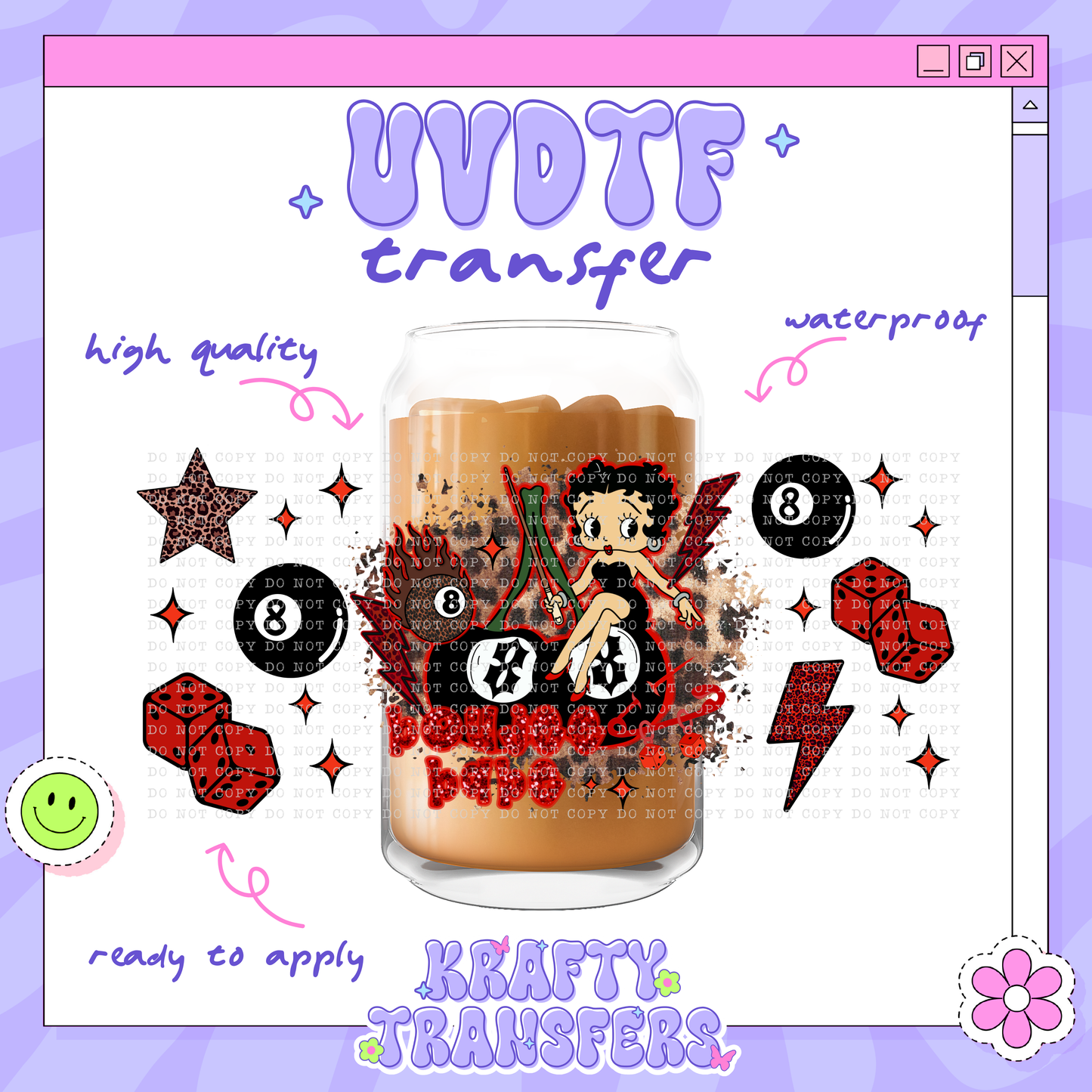 Betty Exclusive - 16oz Glass Wrap