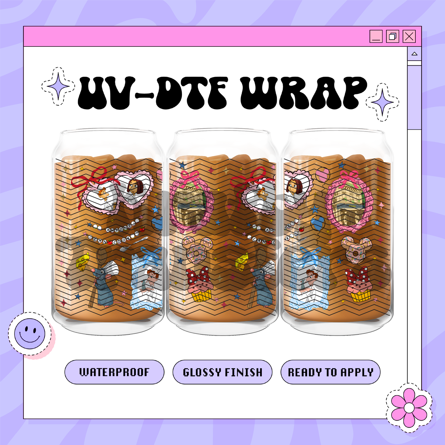 Chefs Love Dis - 16oz Glass Wrap