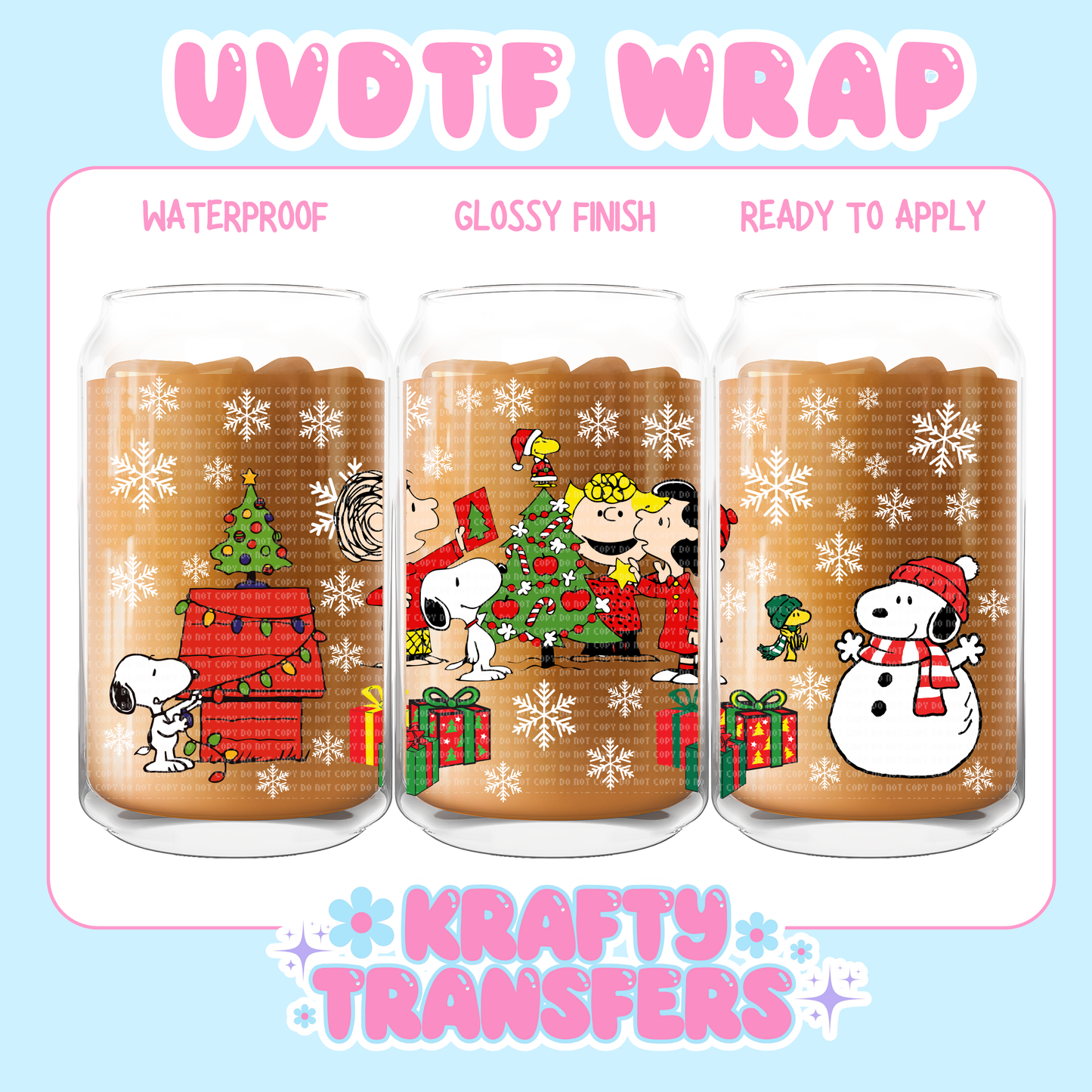 Snoop & Friends EXCLUSIVE - 16 oz UV DTF WRAPS