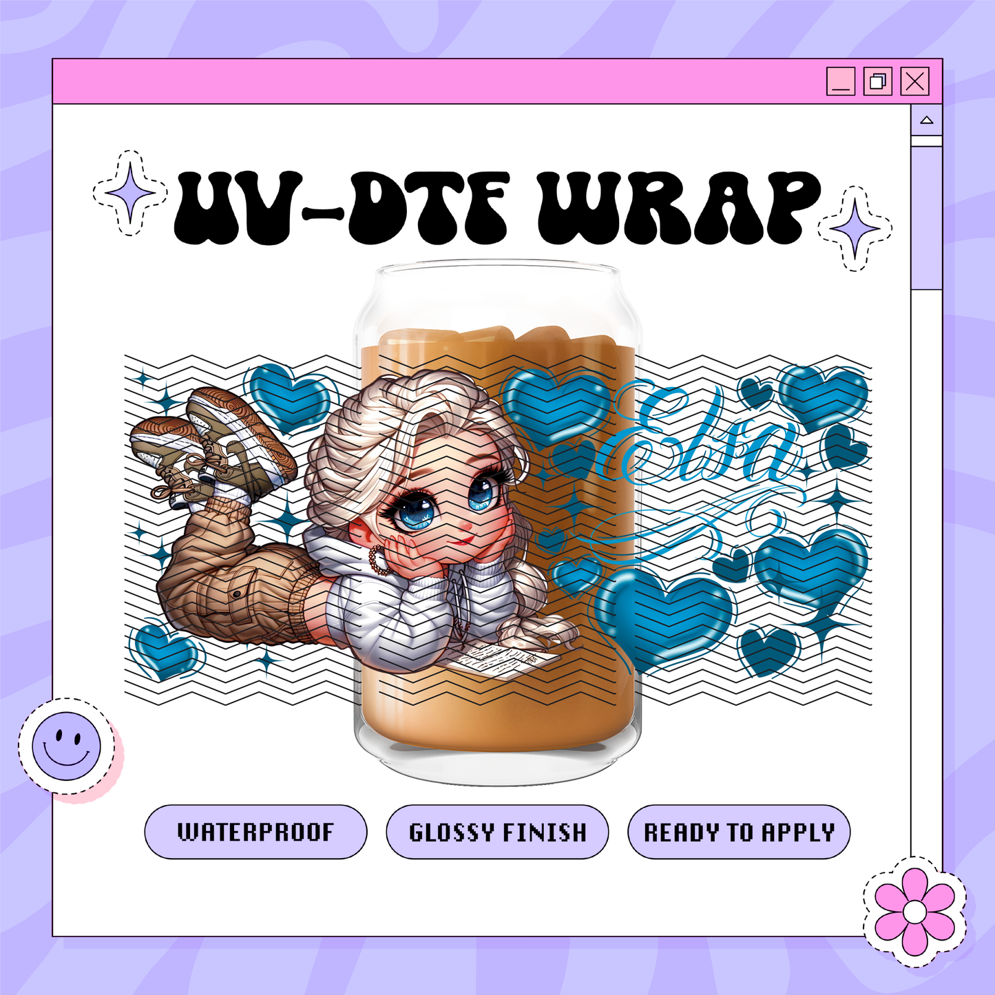 Dis Elsa 2000s - 16oz Glass Wrap