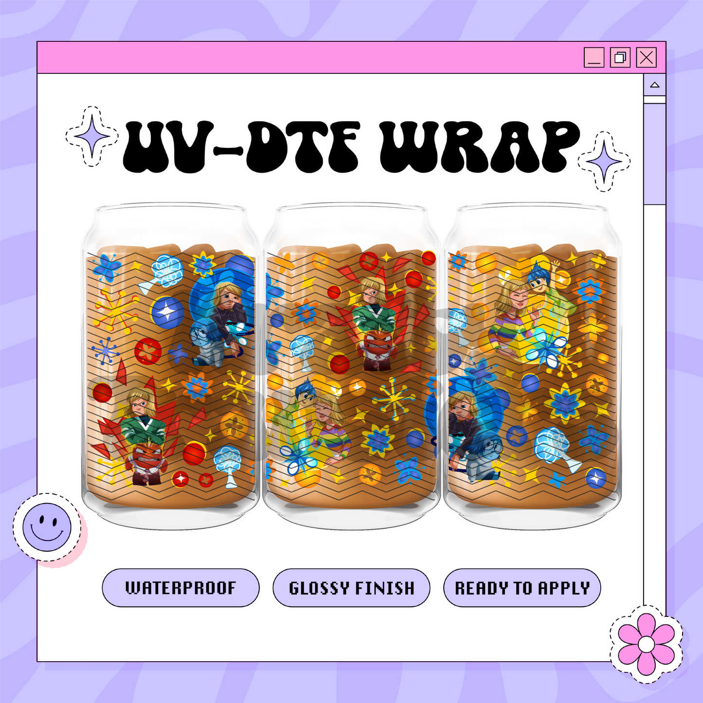 Element Besties Dis - 16oz Glass Wrap