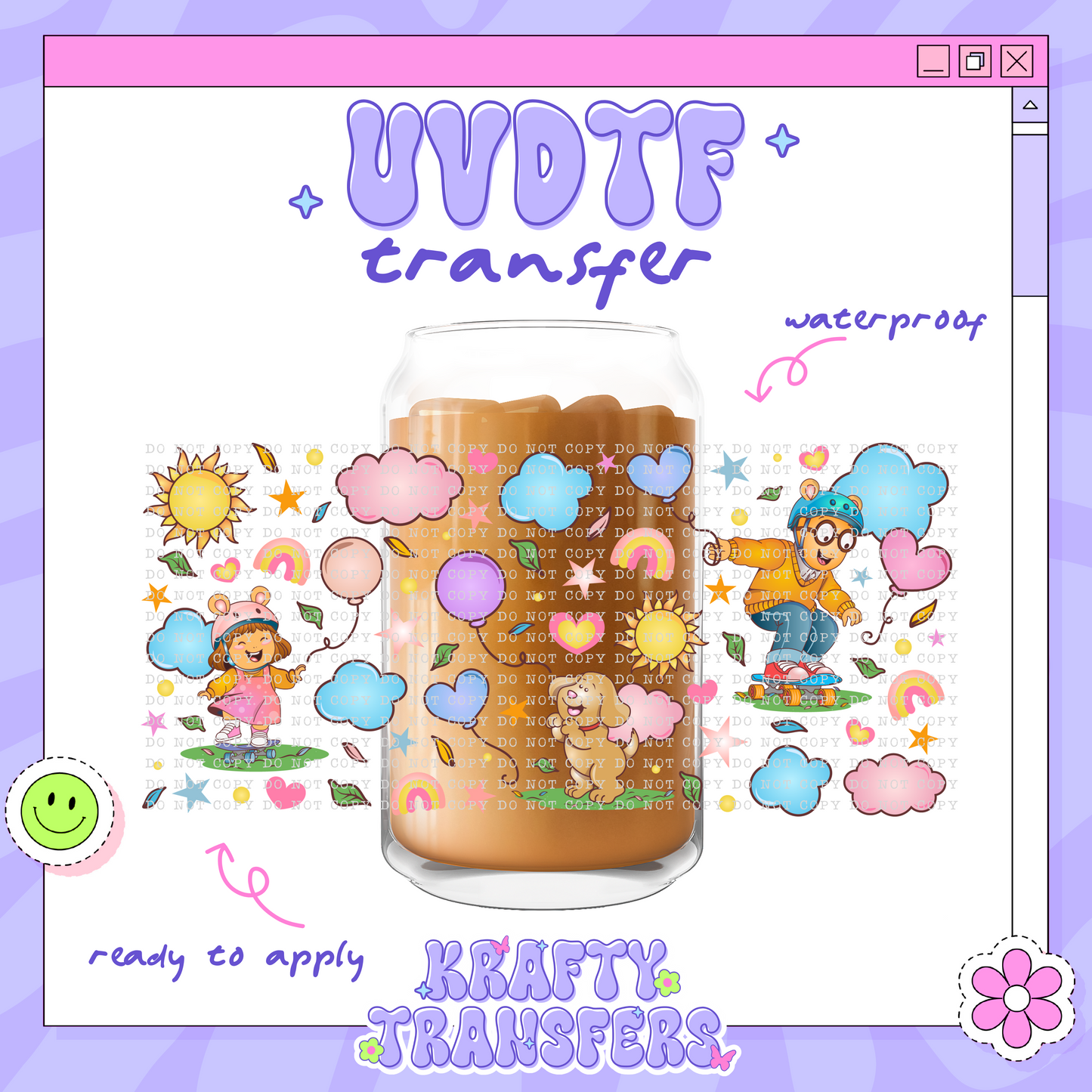 Arthur - 16oz Glass Wrap