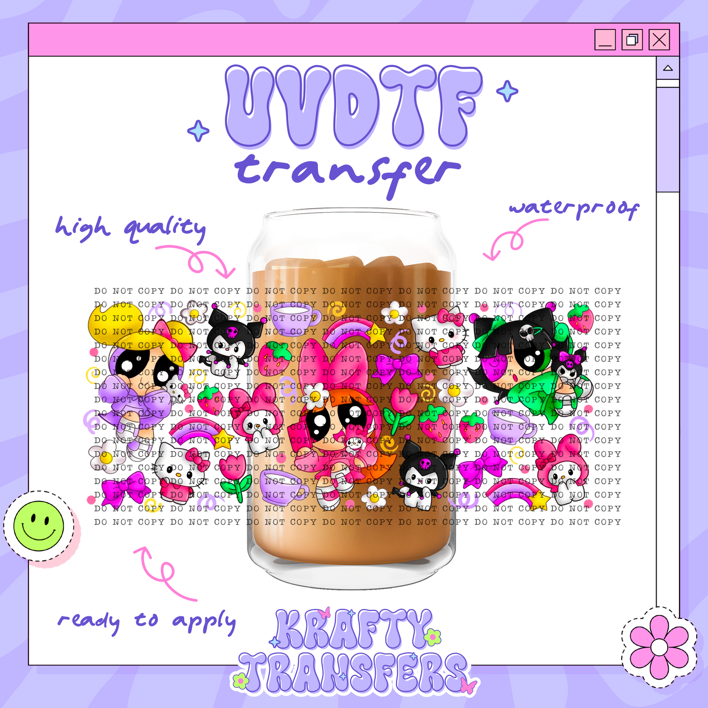 PPG x Kawaii | #10 | 16oz UVDTF Wrap