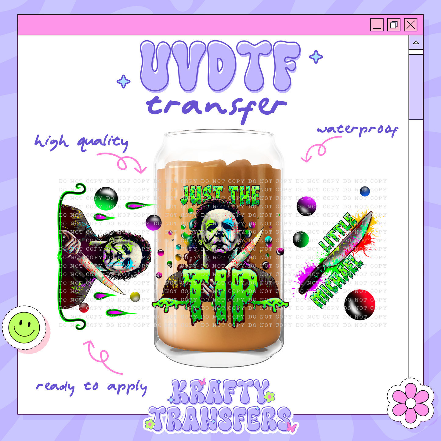 Just the tip | #23 | 16oz UVDTF Wrap