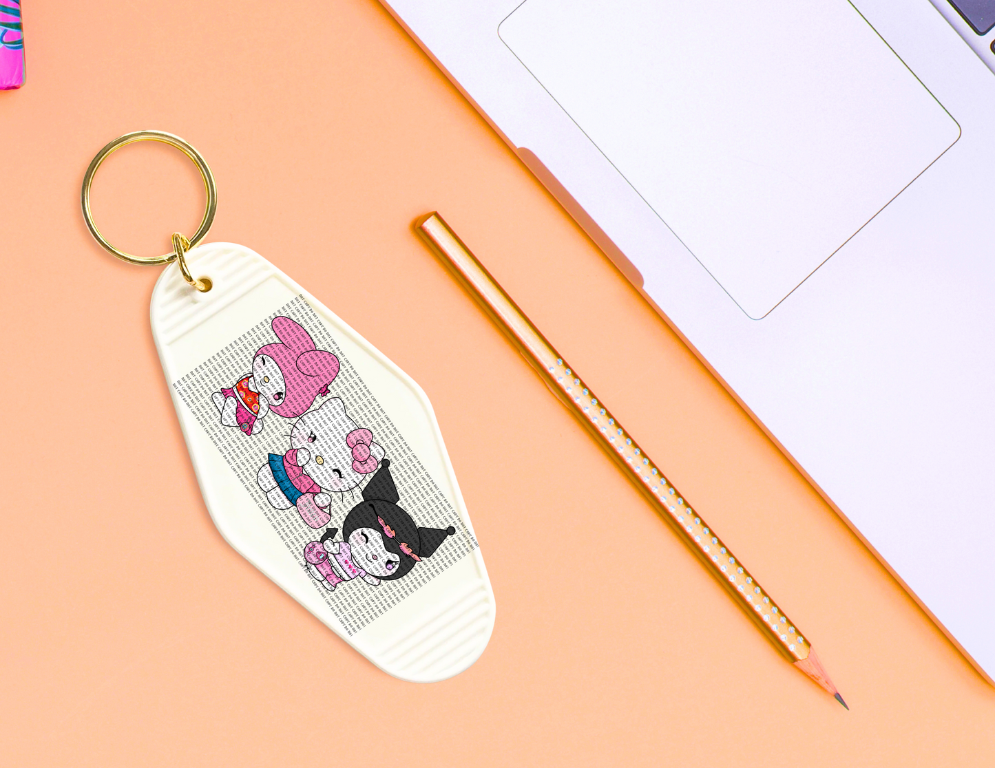 Y2K Kawaii EXCLUSIVE - Motel Keychain UV DTF