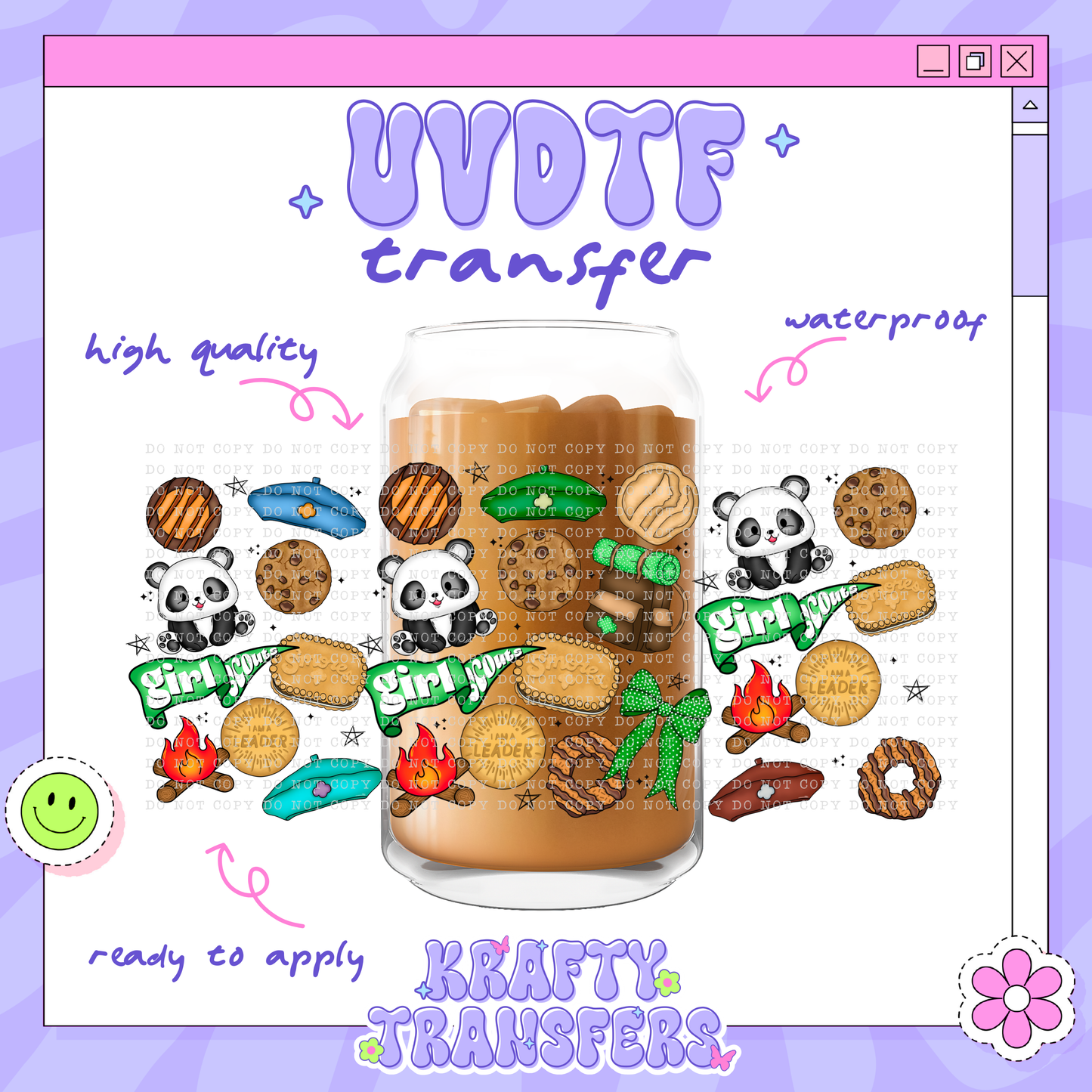 Girl Scout | #22 | 16oz UVDTF Wrap