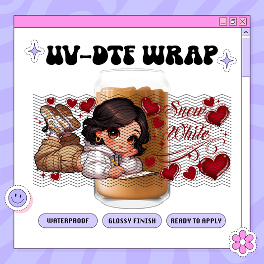 Dis Snow 2000s - 16oz Glass Wrap