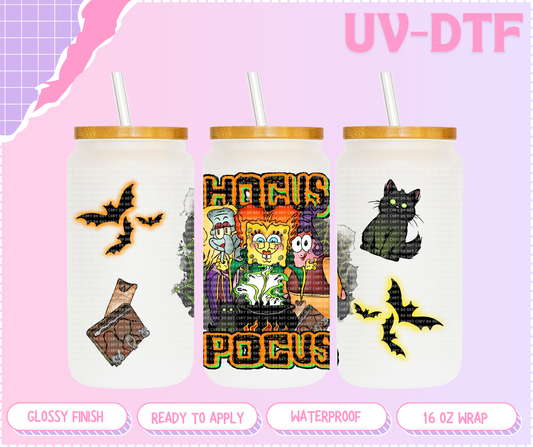 Hocus Pocus - 16 Oz UV DTF Wrap
