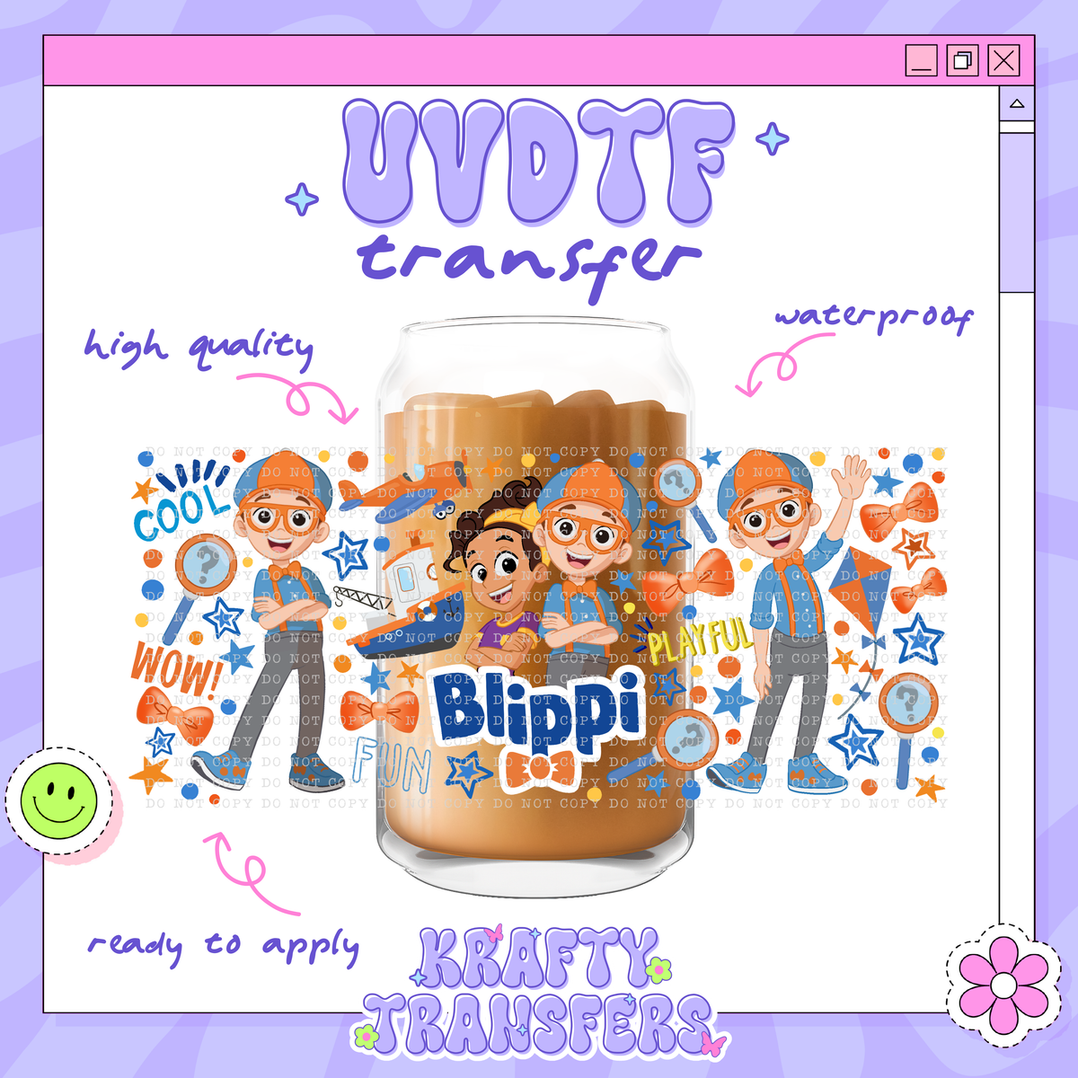 Blipp - 16oz Glass Wrap