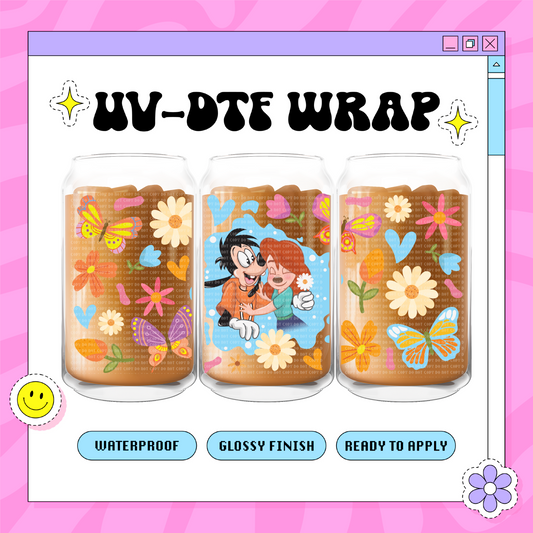 R&M Flowers - 16oz Glass Wrap