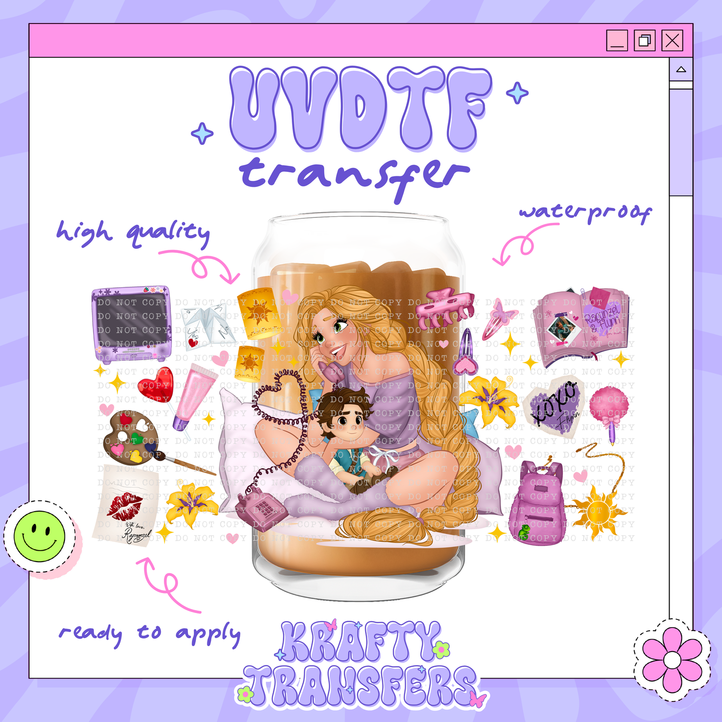 Slumber Rapu - 16oz Glass Wrap