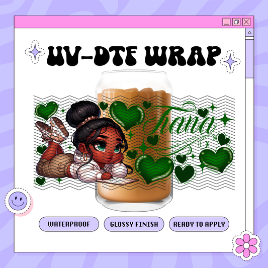 Dis Tiana 2000s - 16oz Glass Wrap