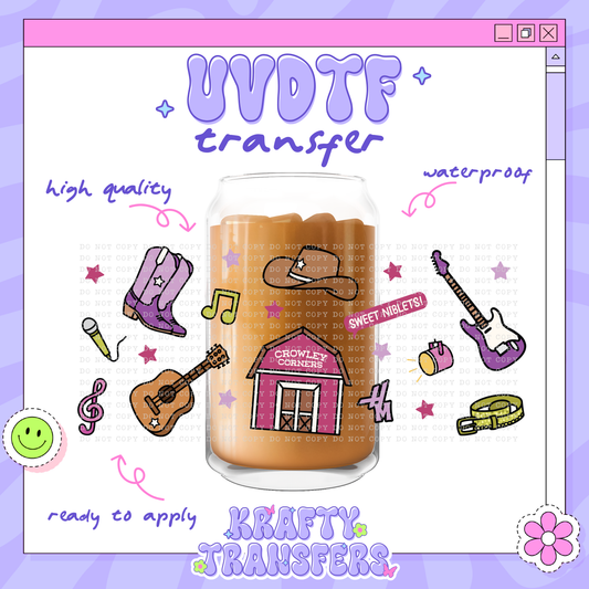 Hannah M - 16oz Glass Wrap