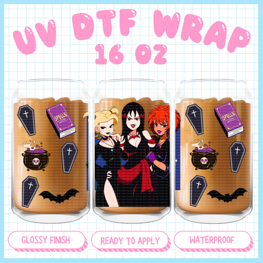 Hex Girls - 16 oz UV DTF WRAP Exclusive
