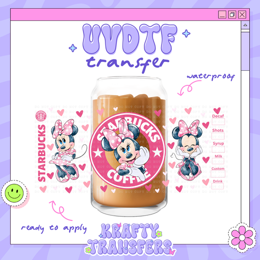Did Starbs Mouse - 16oz Glass Wrap