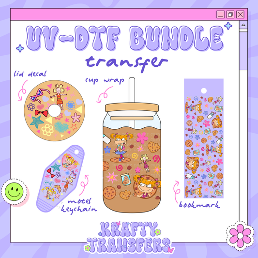 Angelica Cookies - UV-DTF Transfer Bundle