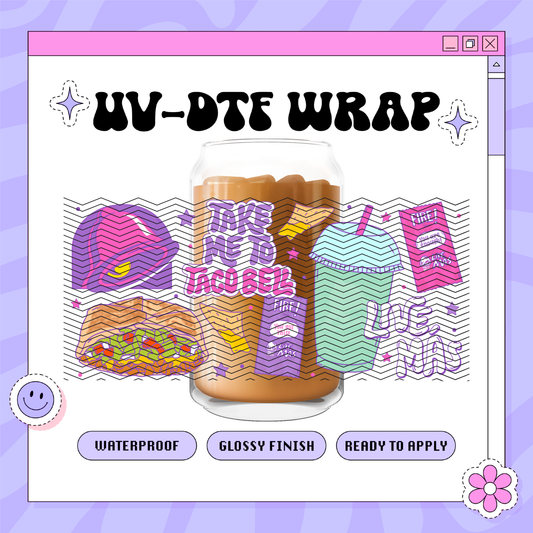 Taco Bell - 16oz Glass Wrap