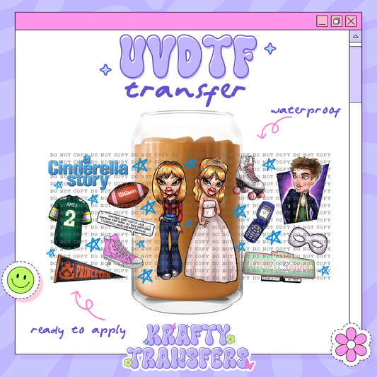 Dollz A Cinder Story EXCLUSIVE - 16oz Glass Wrap