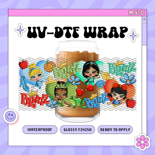 Dis Dollies - 16oz Glass Wrap