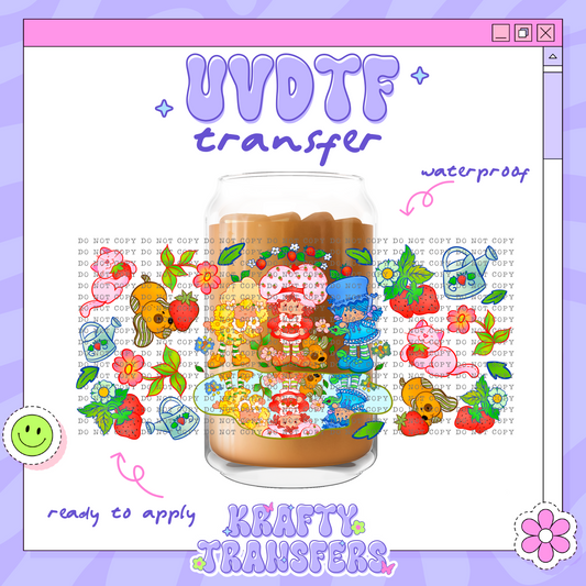 Shortcake & Friends - 16oz Glass Wrap