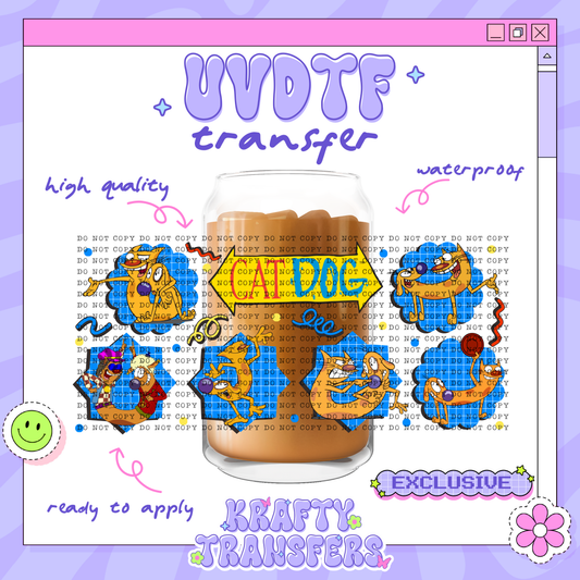 Cat + Dog Exclusive | #3 | 16oz UVDTF Wrap