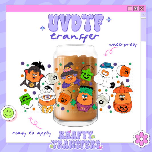 Spooky Nuggies - 16oz Glass Wrap