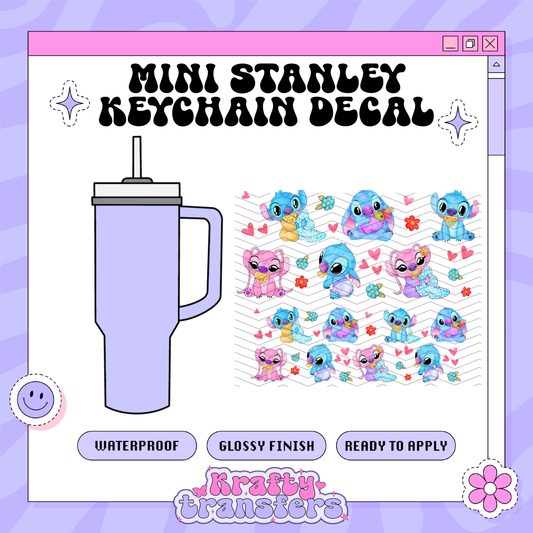 Dis Baby Alien - Mini Stanley Keychain Decal