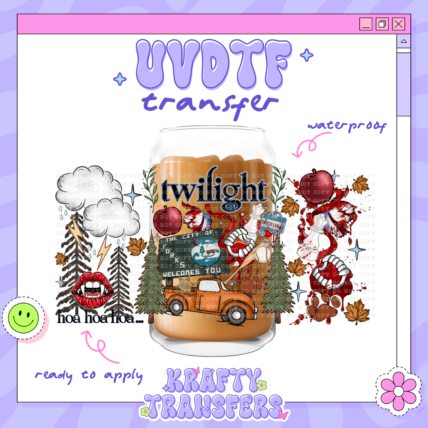 Twilight - 16oz Glass Wrap